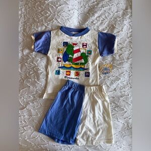 NWT Vintage 80s/90s Bermuda Toddler Outfit Set 3T